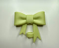 Green Bow Straw Topper Accessories
