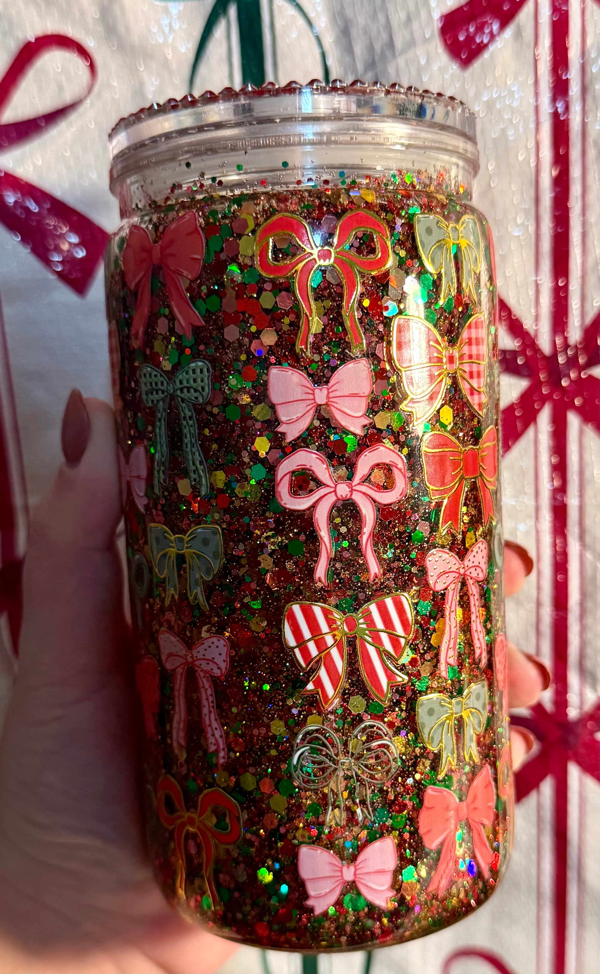 Bow 1 Pre-Made Tumbler
