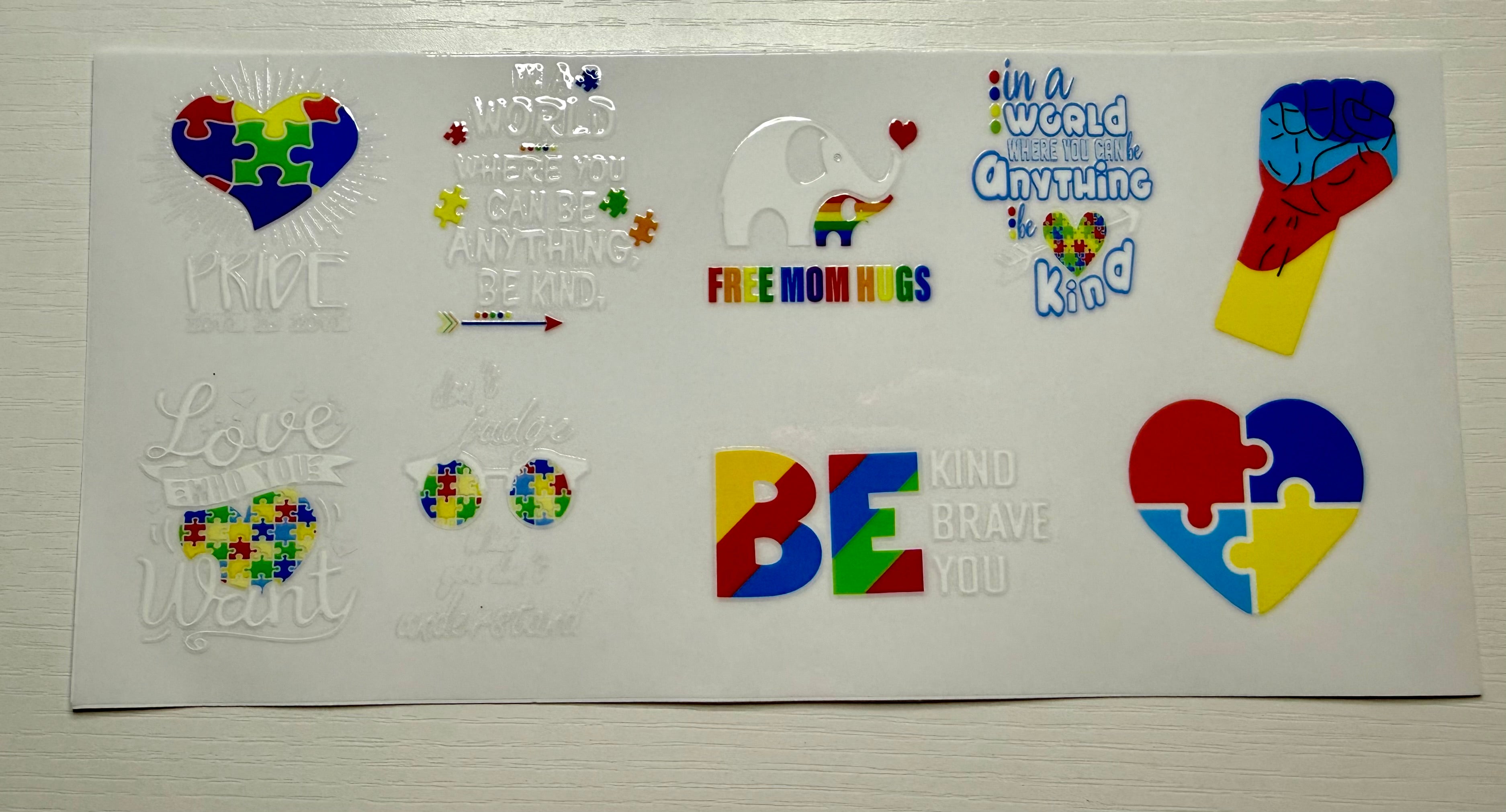 Awareness 45 Decals