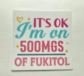 Saying 10 Decals ￼