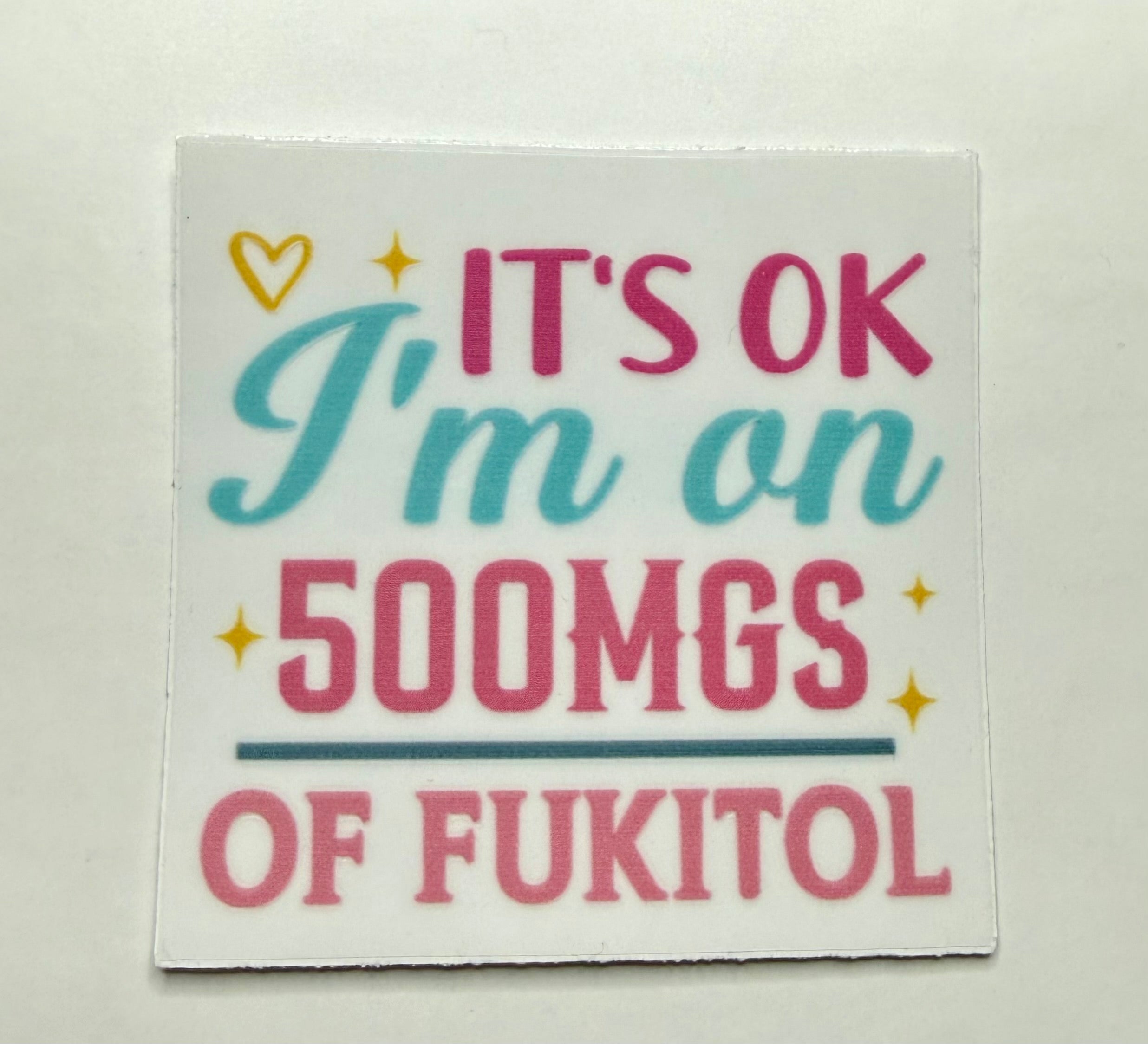 Saying 10 Decals ￼