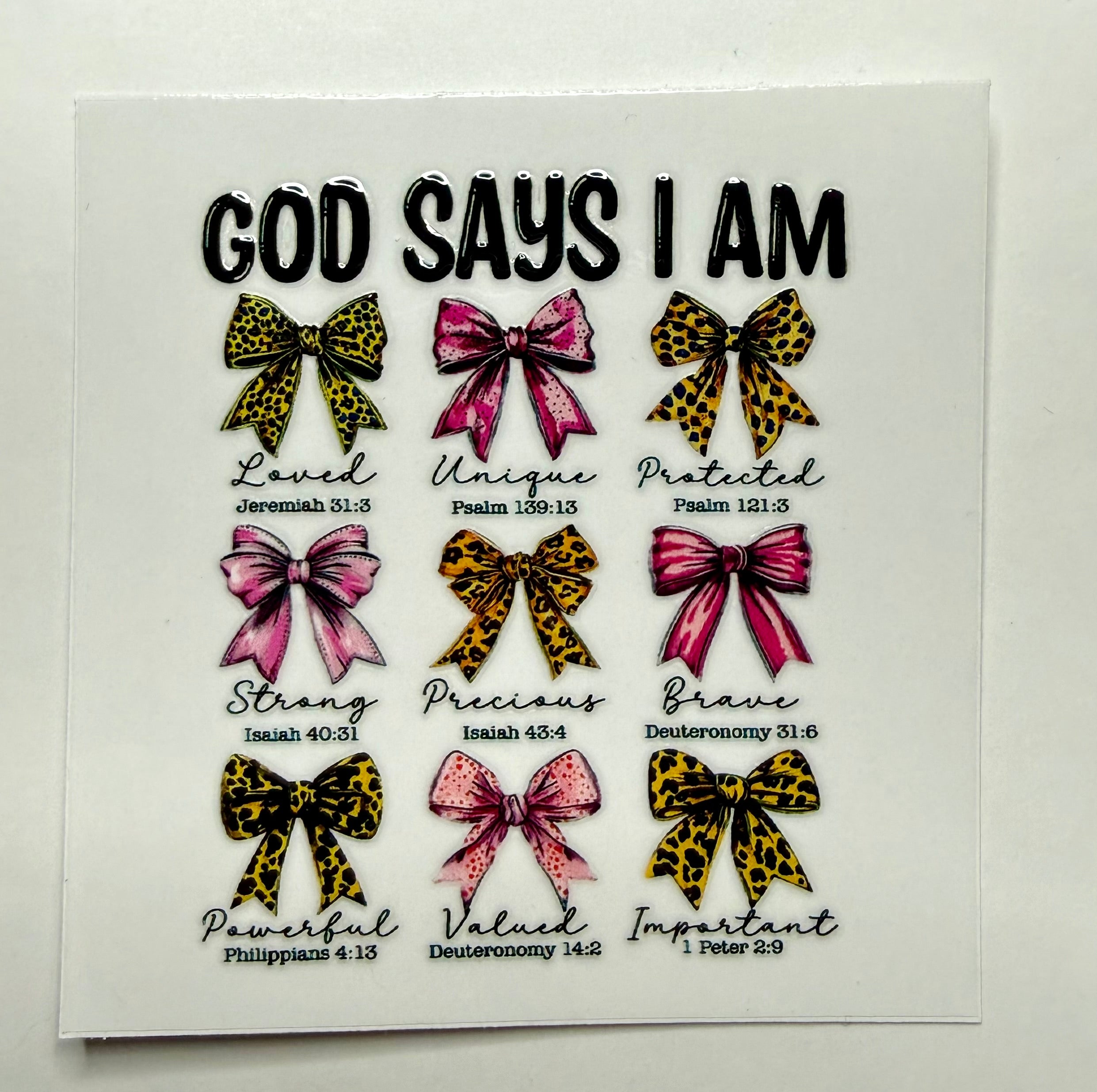 Faith 8 Decals