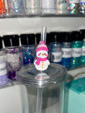 Snowman Straw Cup Accessories