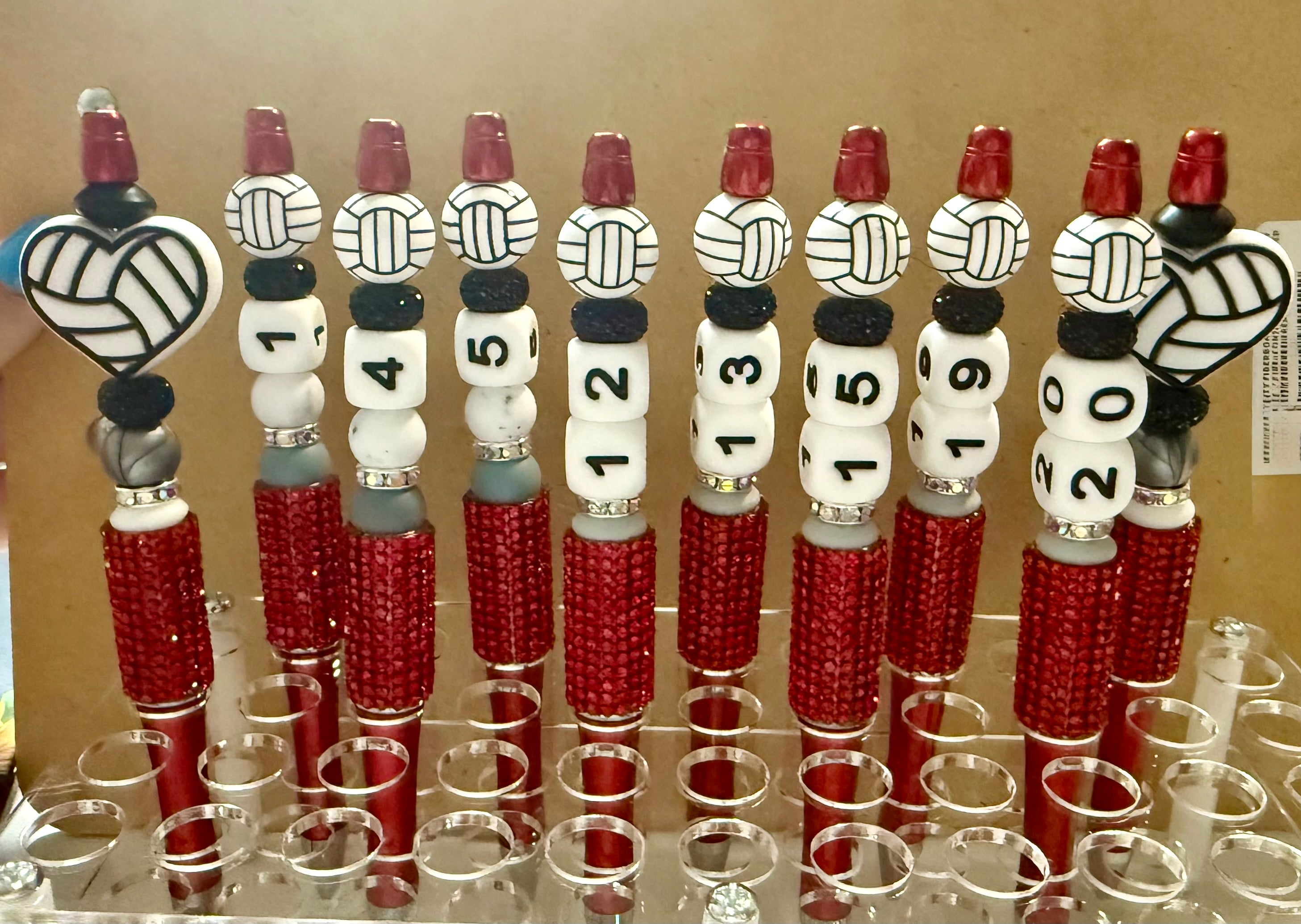 Custom volleyball 🏐 team pens!