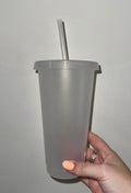 24oz Clear (NON-snow globe) Tumbler Sizes