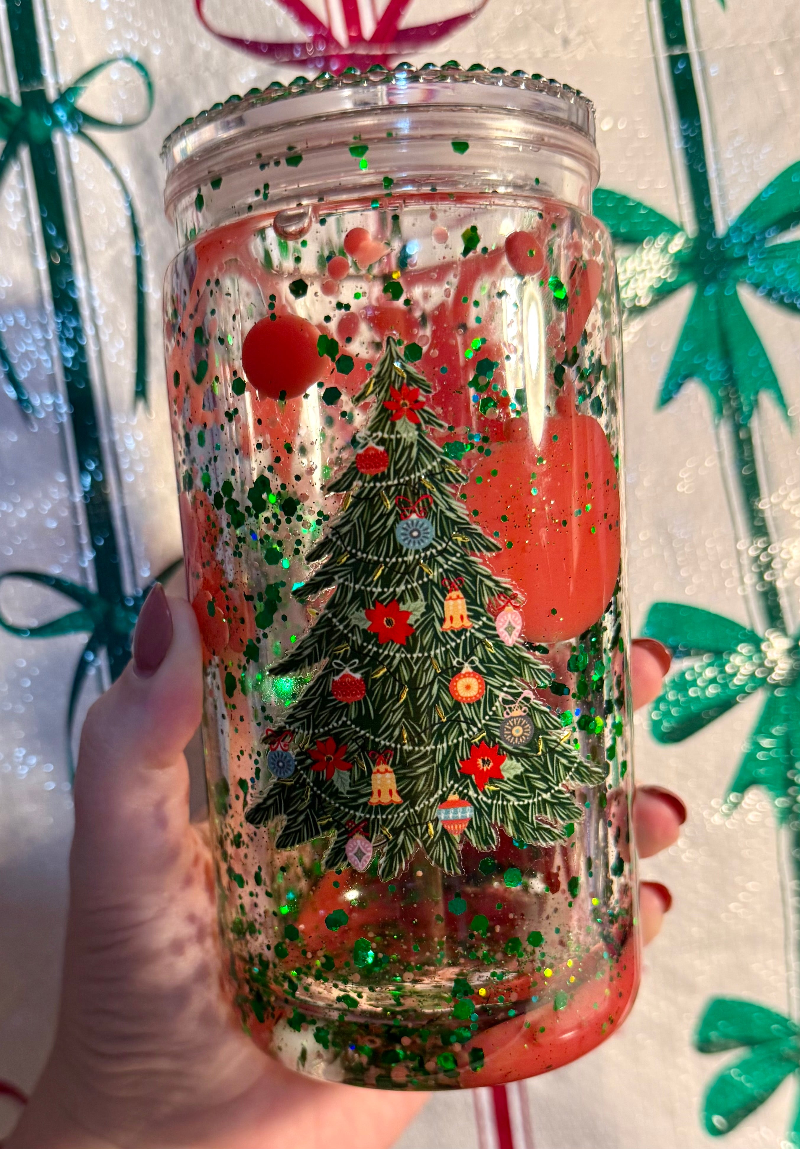 Christmas Tree Pre-Made Tumbler