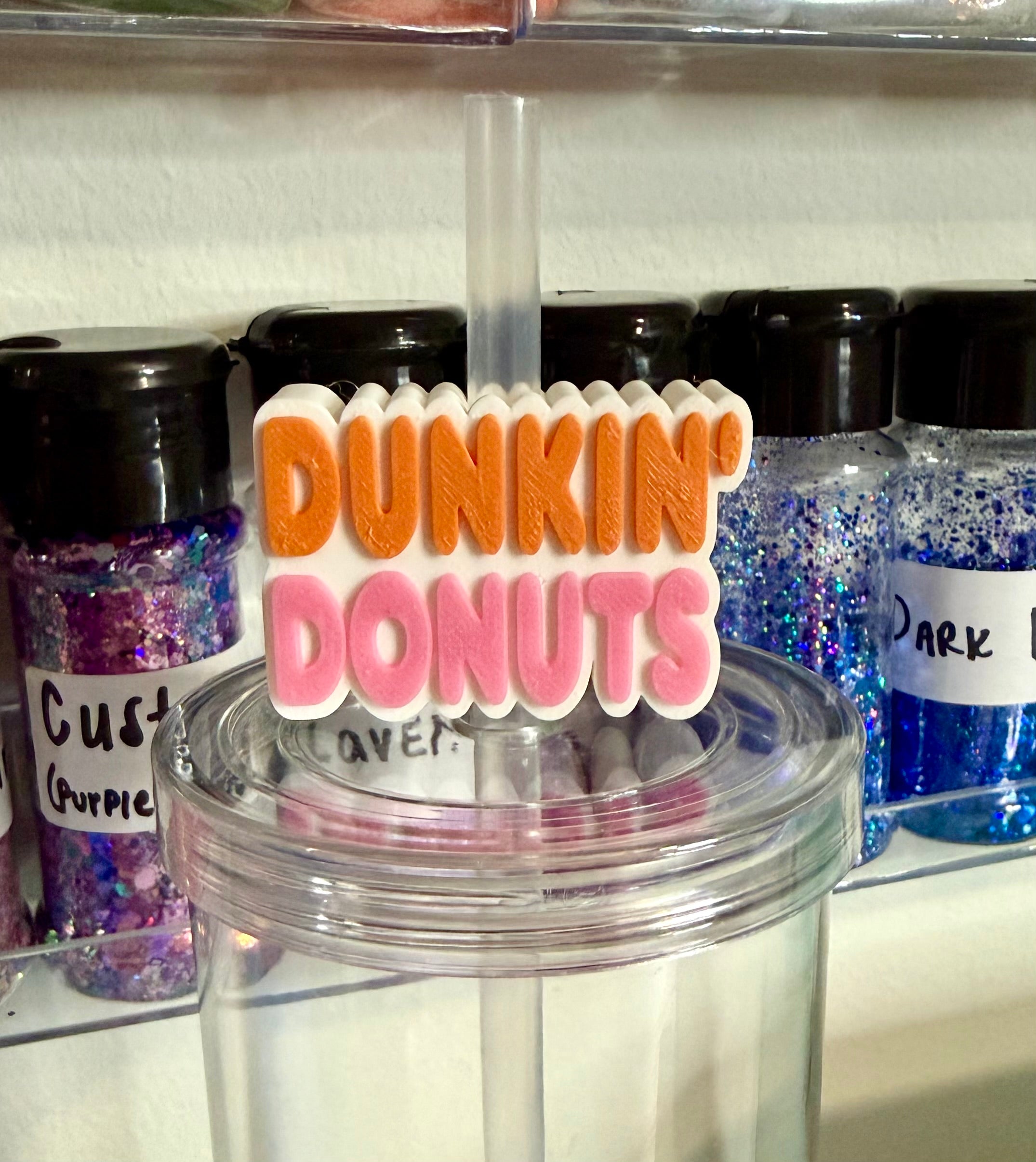 Dunkin’ Donuts Straw Cup Accessories