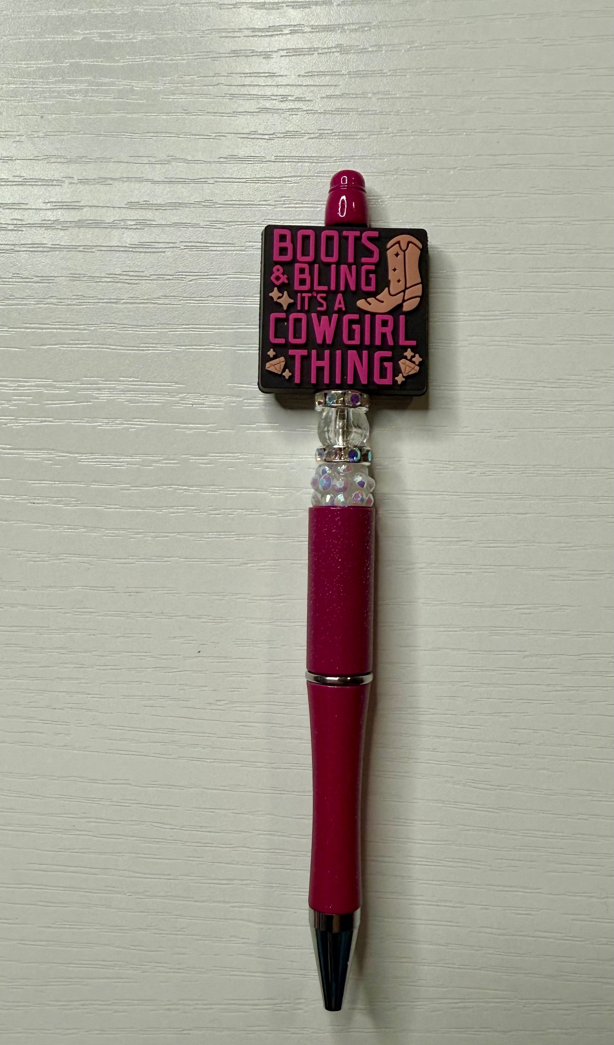 Boots & Bling it’s a Cowboy Thing Pen