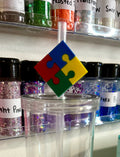 Autism Puzzle Straw Cup Accessories