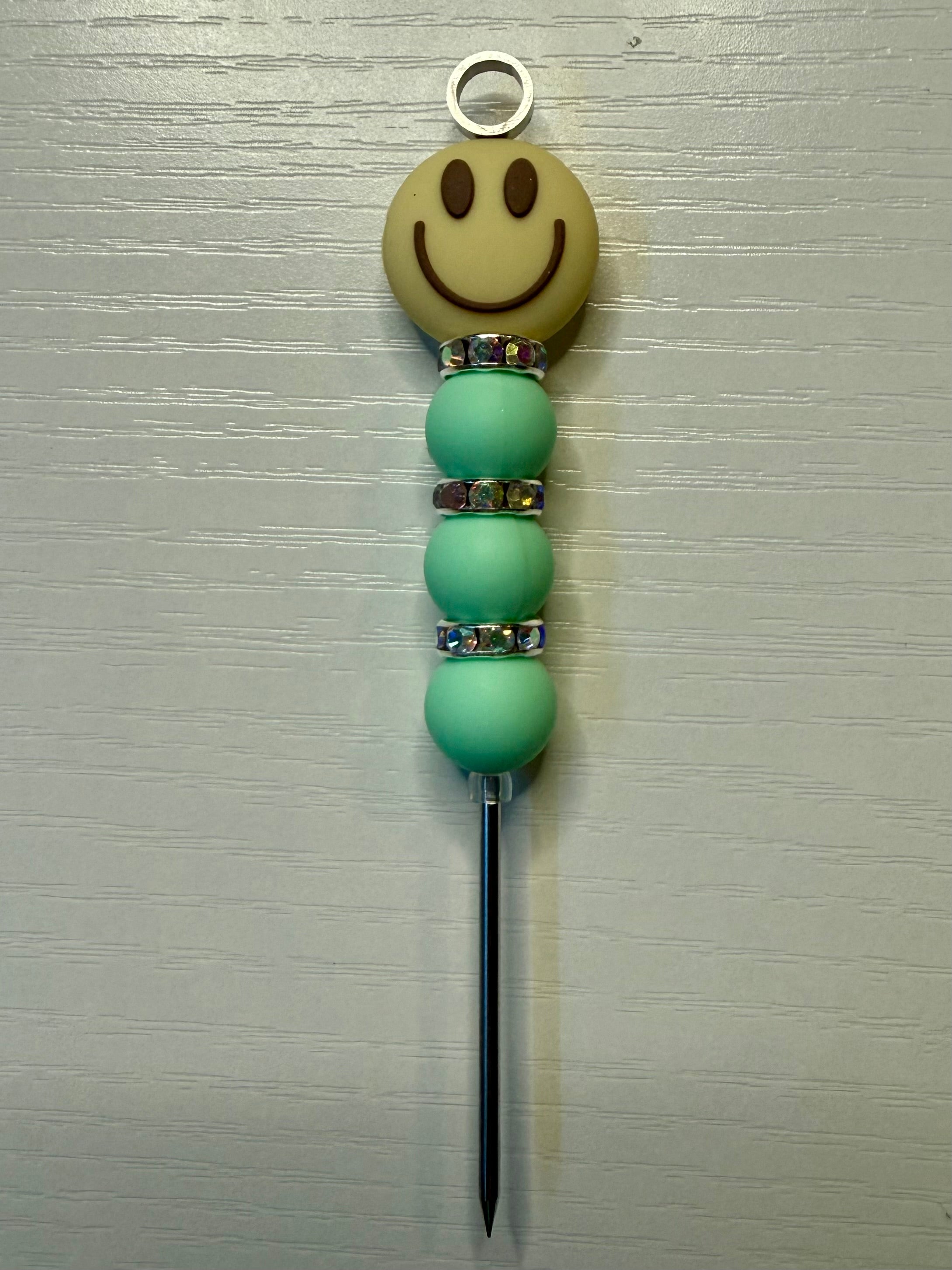 Teal Smiley Face Poker Tool