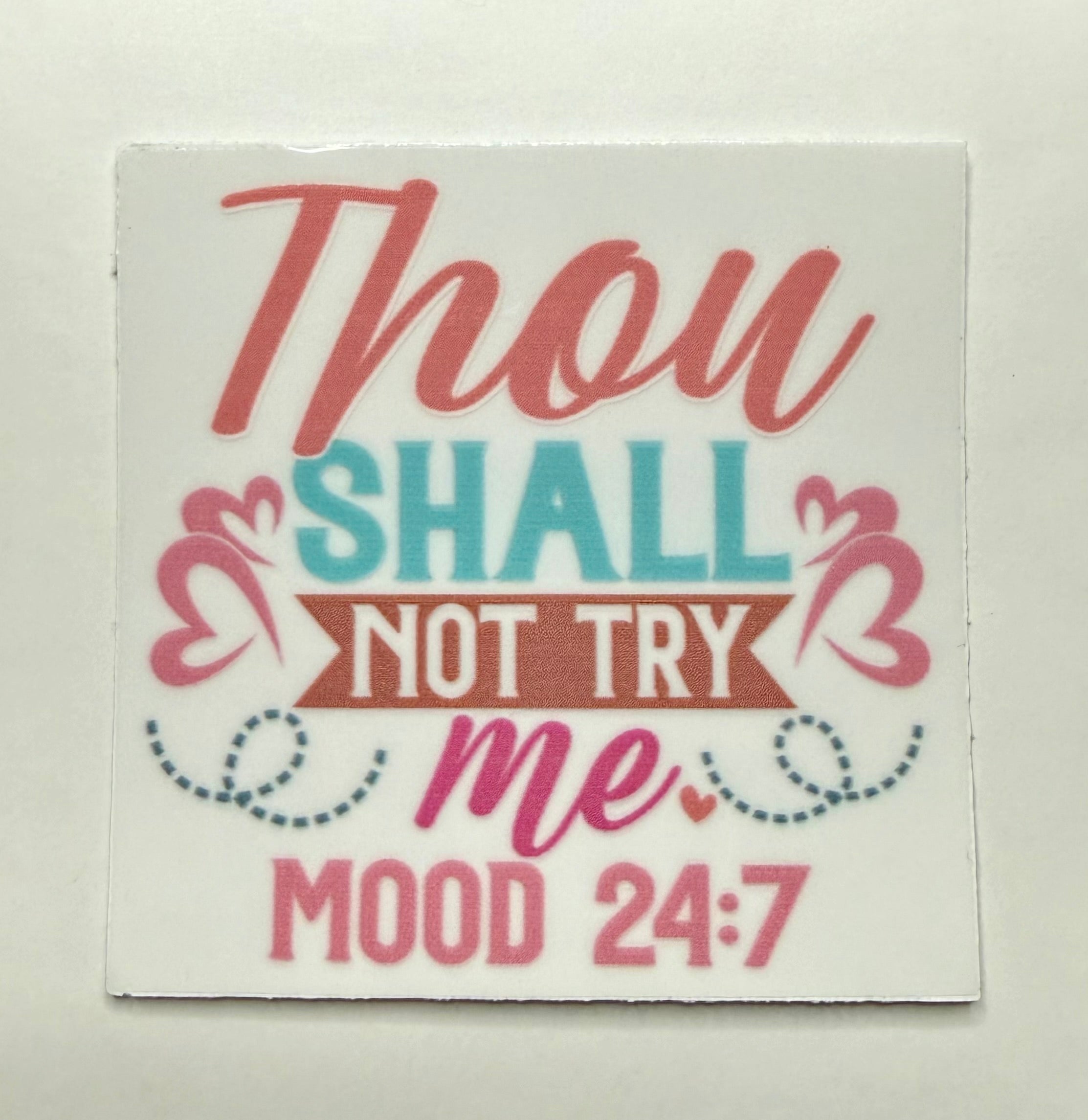 Saying 7 Decals ￼