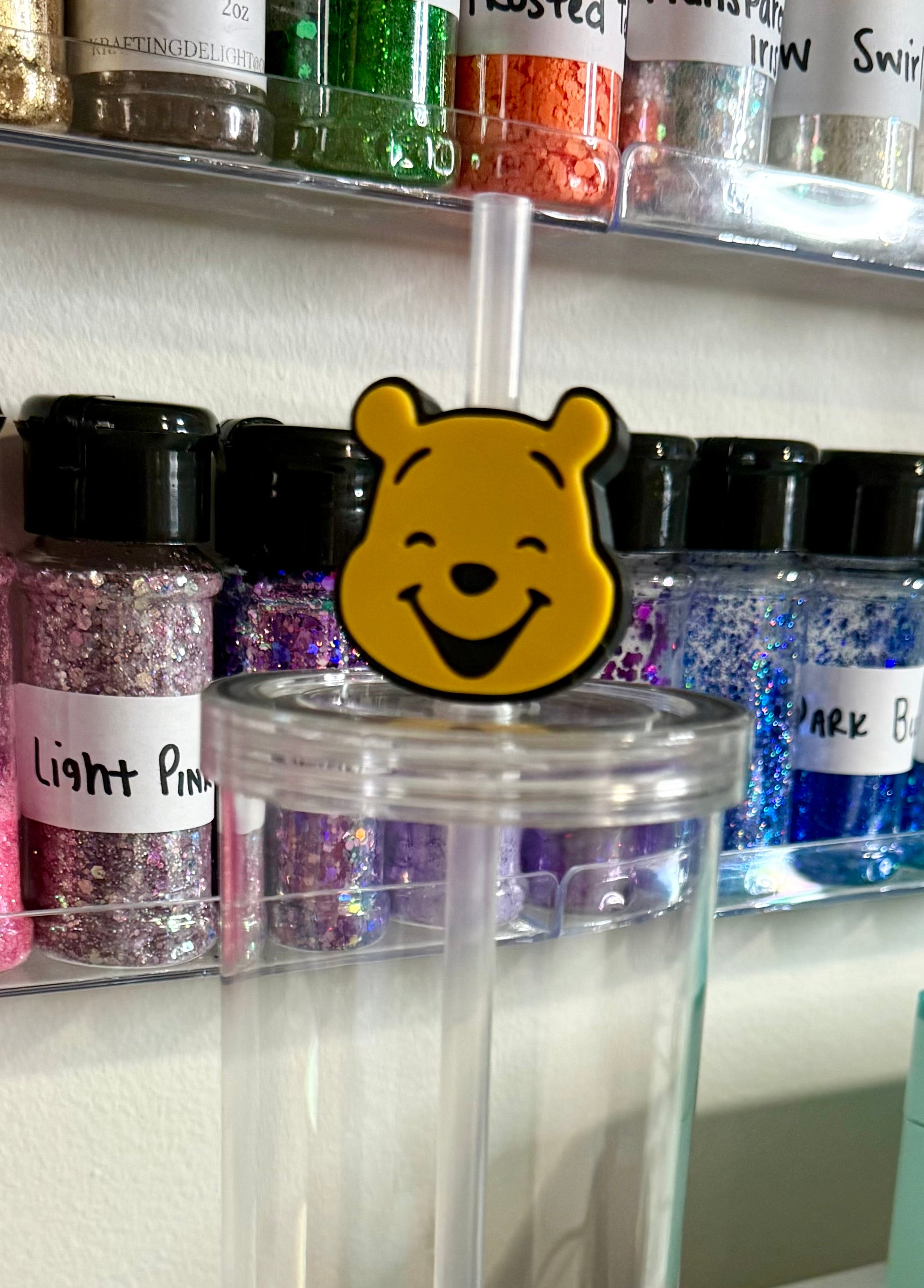 Pooh Straw Cup Accessories