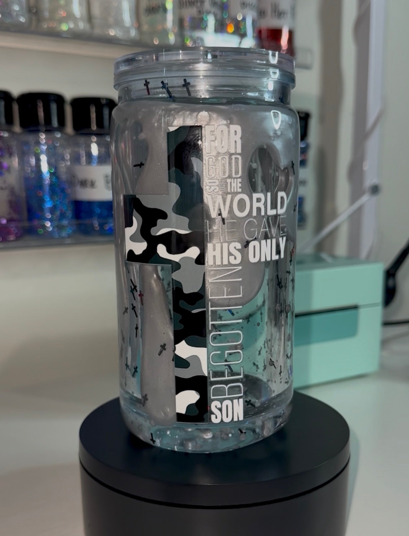 Faith Lava Pre-Made Tumbler
