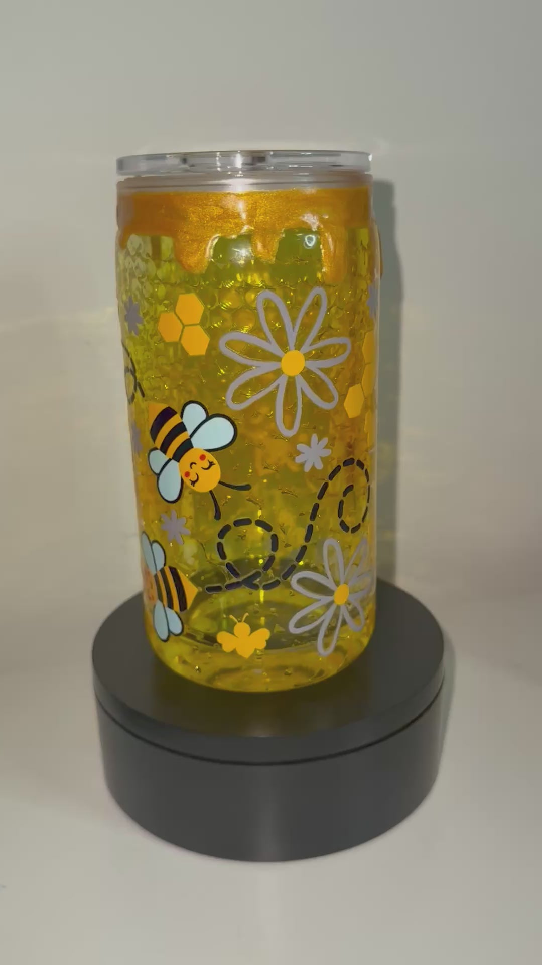 Honey Bee Pre-Made Tumbler